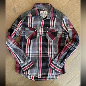 Men’s House of Lords button down shirt size medium